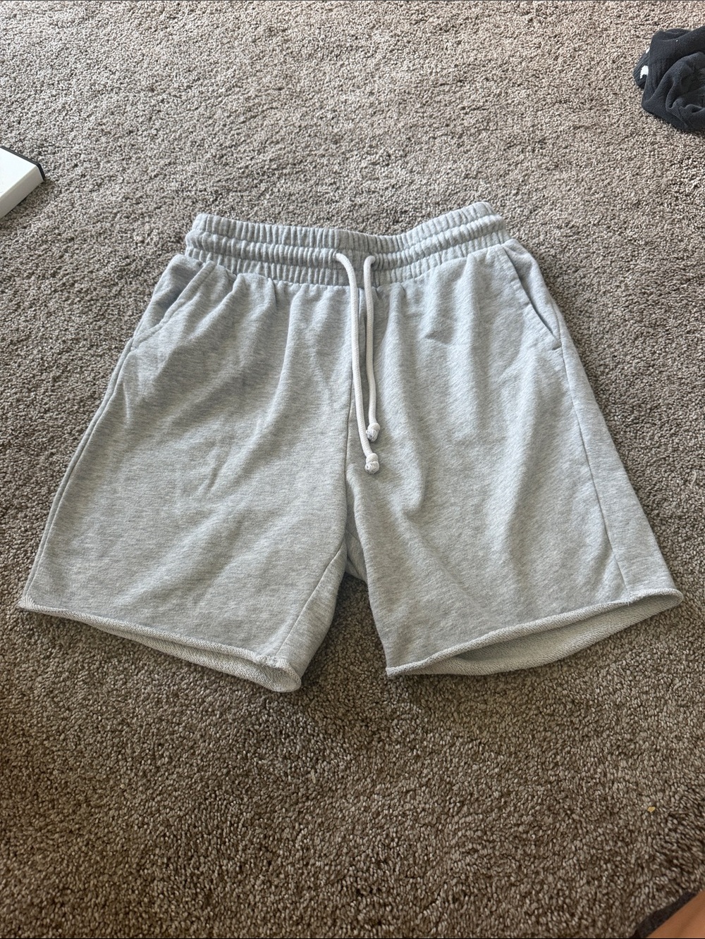 H&M Light Gray Athletic Drawstring Shorts